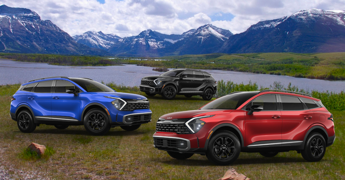 Preview the 2023 Kia Sportage Color Options