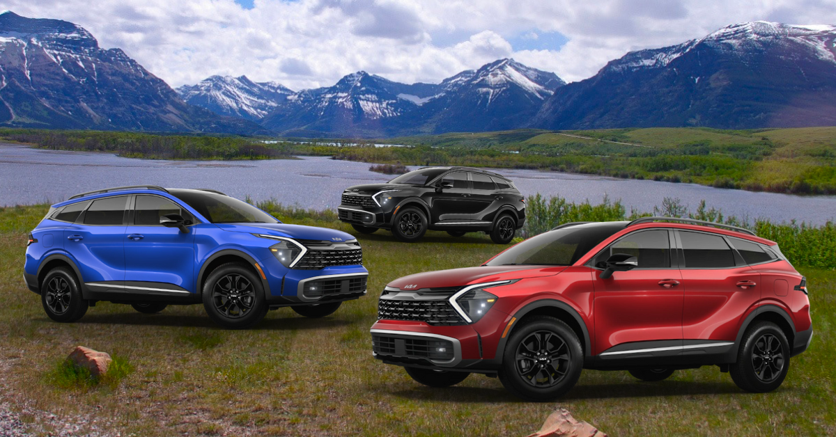 Preview the 2023 Kia Sportage Color Options - Raymond Kia