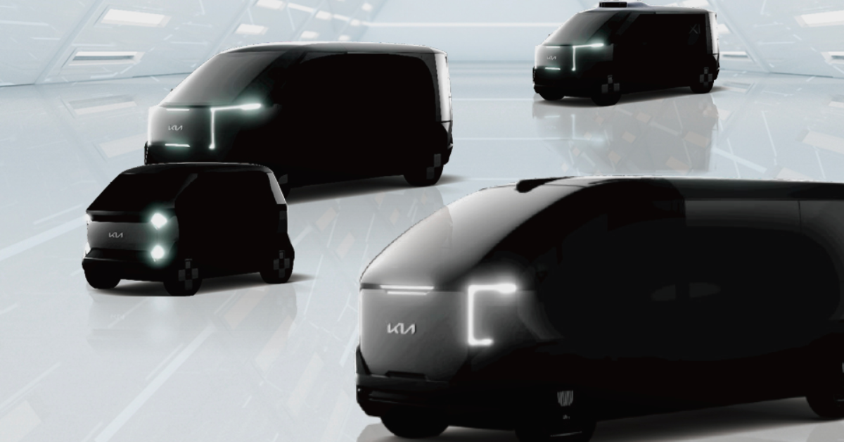 Kia Teases Upcoming EV Commercial Vans