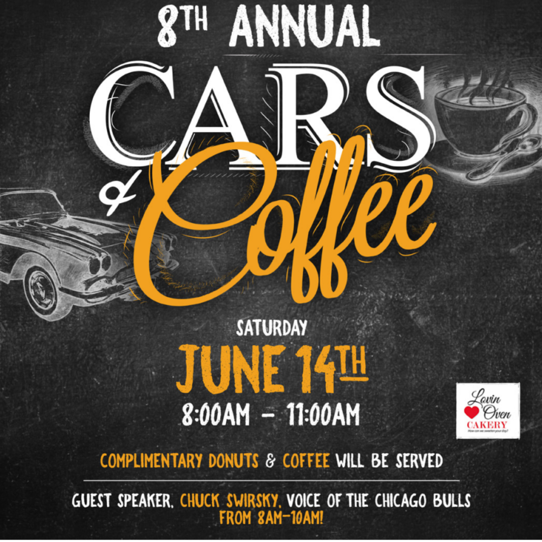 Join us at our 8th Annual Cars & Coffee Event!