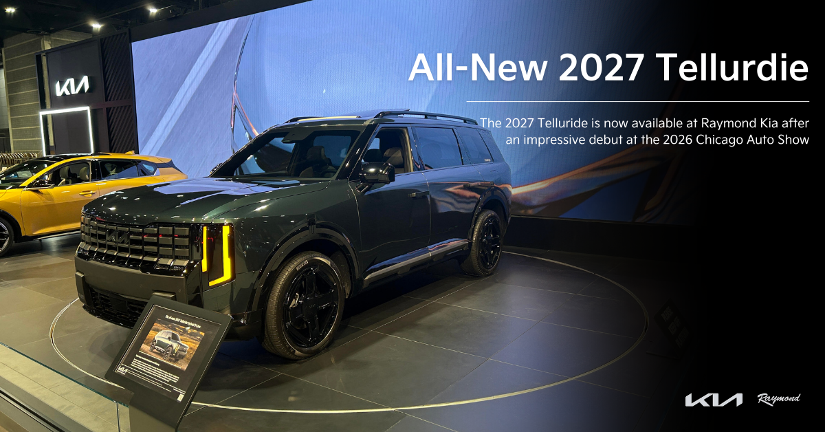 Introducing the 2027 Kia Telluride at Raymond Kia!